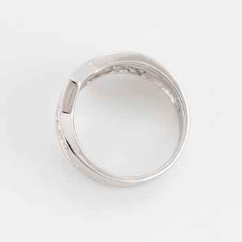 Ca 1,40 ct brilliant cut diamond ring.