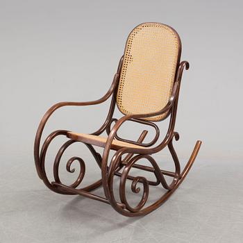 A second half of the 20th century rocking chair.