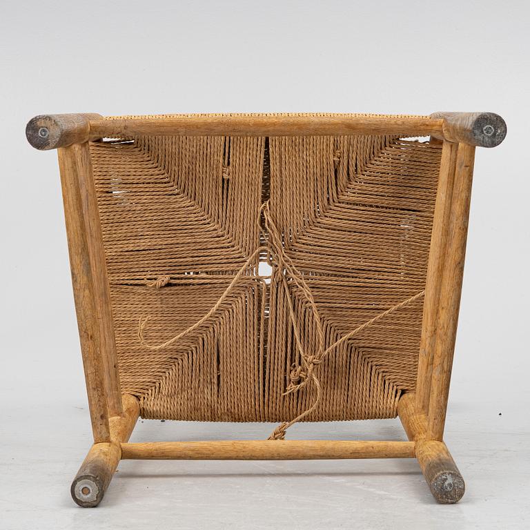 Børge Mogensen, Stolar 4 st, modell J39. Fredericia möbelfabrik, Danmark.