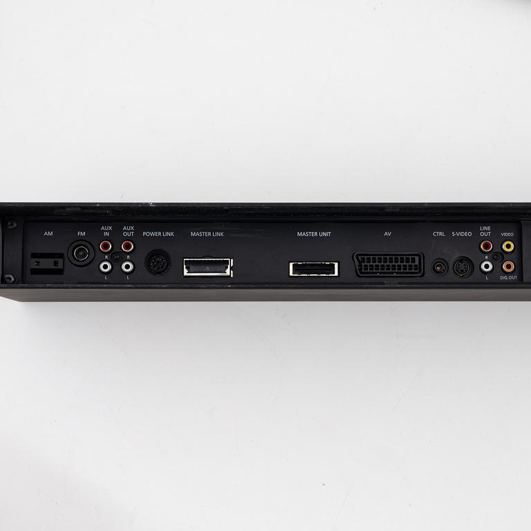 Bang & Olufsen, stereo center and loud speakers, 21st century.