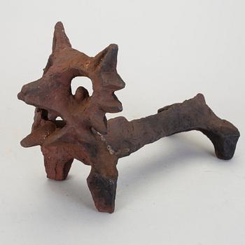 ELDHUND, gjutjärn, "Räven", Olle Hermansson, Husqvarna, 1960-tal.