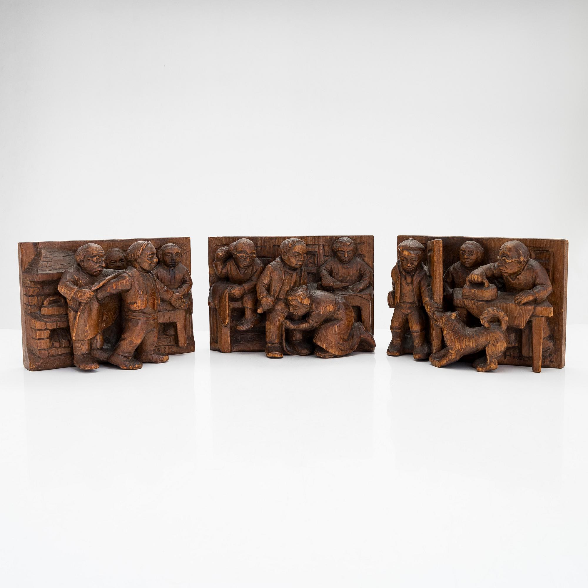 Hannes Autere, Hos skräddaren.