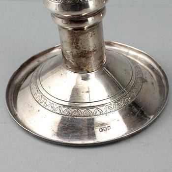 PARTI SILVER, 4 delar, Sverige resp Egypten. 17-1900-tal. Total vikt ca 456 g.
