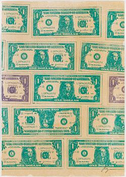 Richard Ryan · RICHARD RYAN, monoprint, signerad.