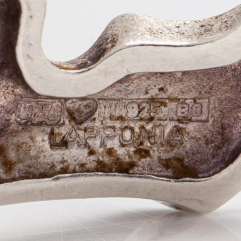 Björn Weckström, armband, "Cetus", sterlingsilver. Lapponia 1979.