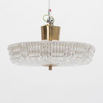 Carl Fagerlund, a ceiling light, Orrefors, 1960's/70's.