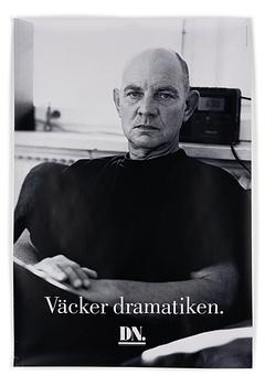 Affisch, Lars Norén, "Väcker dramatiken.", DN.