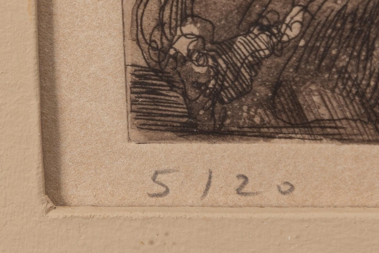 Horst Janssen, "An Rosvitha".