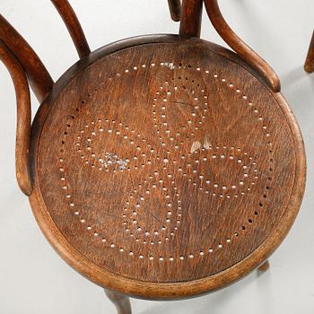 STOLAR, 2 st, Thonet, 1800-talets andra hälft.
