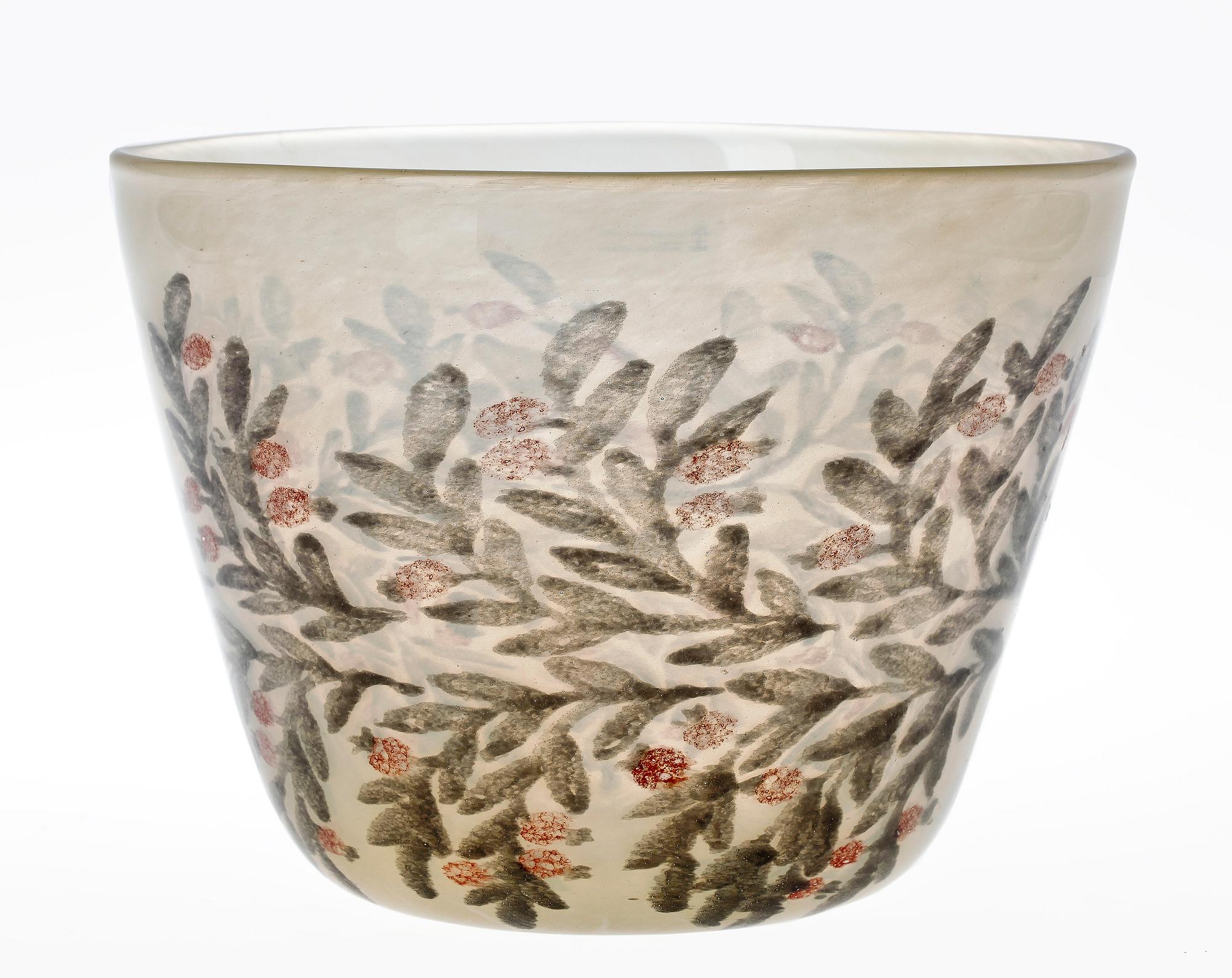 SKÅL, glas, Ingegerd Råman och Eva Englund, Skrufs glasbruk.