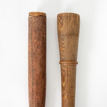 Lurar, två stycken, Sverige, 1700 / 1800-tal.