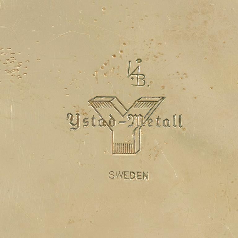 LJUSSTAKAR, 2 st, "Liljan" Ivar Ålenius Björk för Ystad-Metall.