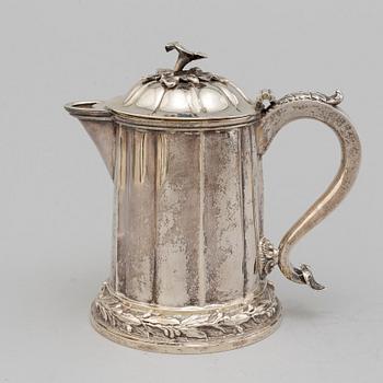 KANNA med lock, silver, Indien 1900-tal. Louis XVI-stil.