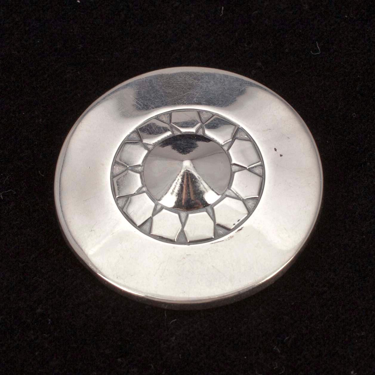 BROSCH, 813 silver,  Eelis Kauppi, Kupittaan kulta 1964.