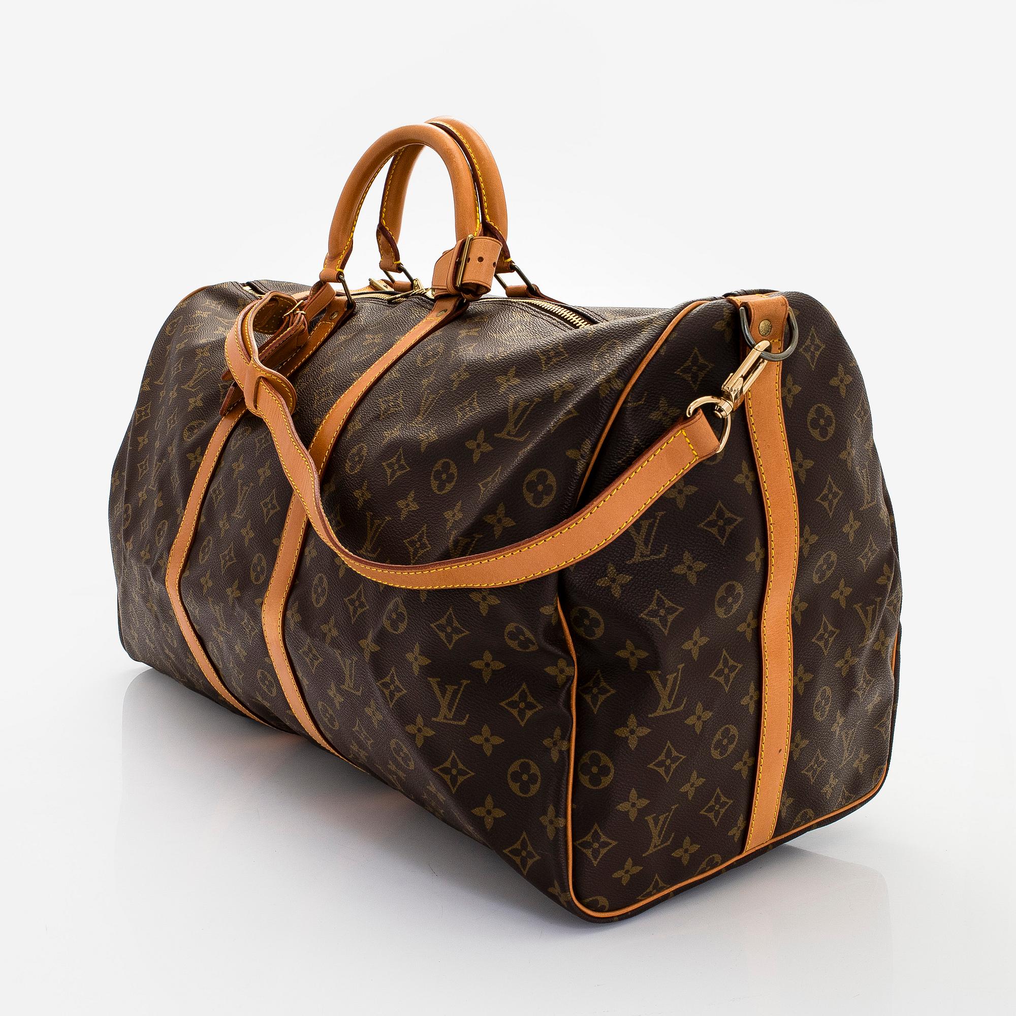 Louis Vuitton, weekendbag, "Keepall 60 Bandoulière".