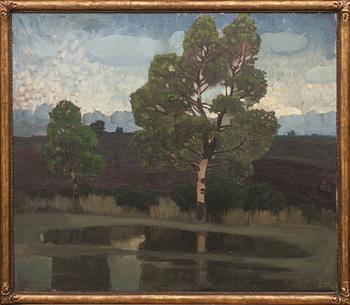 ERNST NORLIND, oljemålning, signerad och daterad 15.