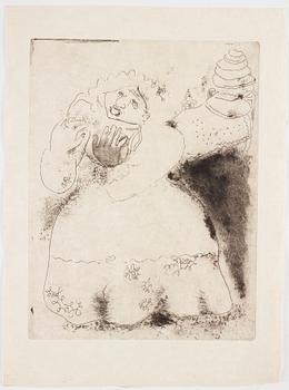 Marc Chagall, MARC CHAGALL, 21 etchings from the edition of 50 examples on Japon nacré, 1923-1948 (published by Teriade, Paris 1948).