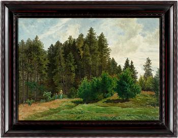 OLOF ARBORELIUS, olja på duk, monogramsign.