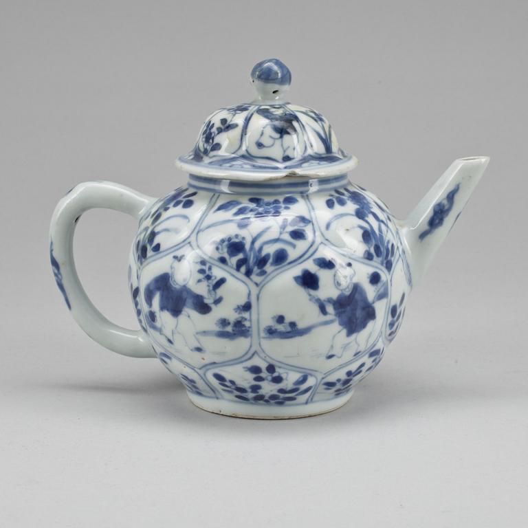 KANNA, porslin, Kina, Kangxi, (1662-1722).