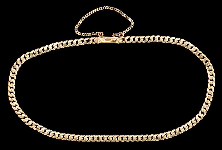 ARMBAND, 2 st. 18k guld. Bl a Svenska Guldvaru AB, Stockholm 1961. Tot ca 13 g.