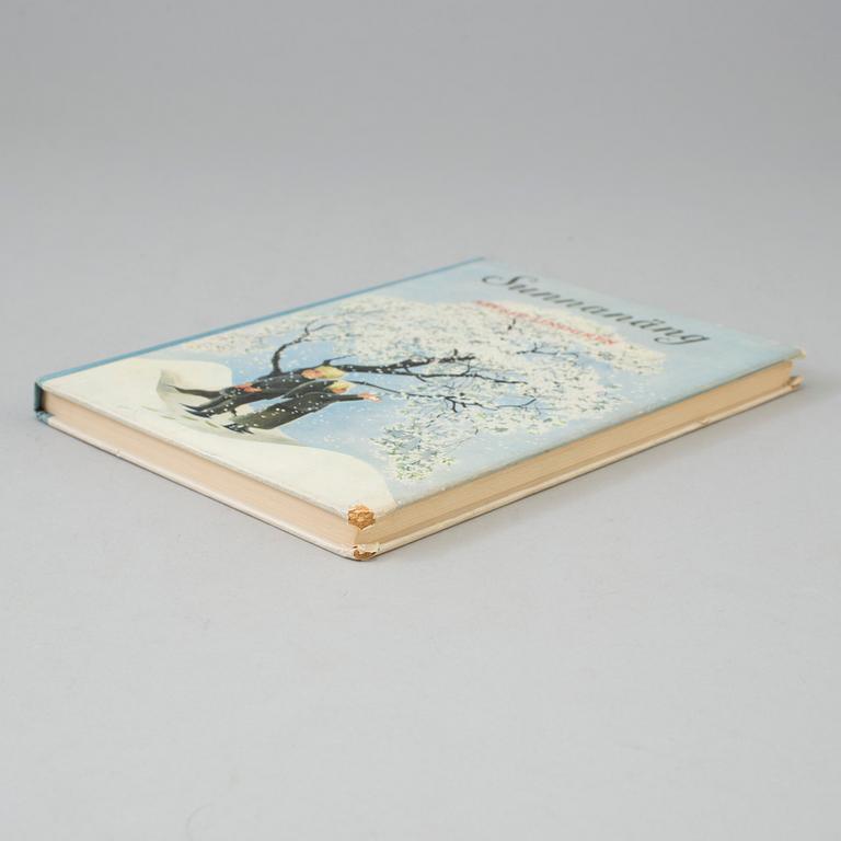 Two books by Astrid Lindgren with dedications from the author.