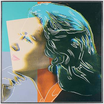 Andy Warhol, "Three portraits of Ingrid Bergman by Andy Warhol".