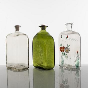 Flaskschatull, 1800-tal.