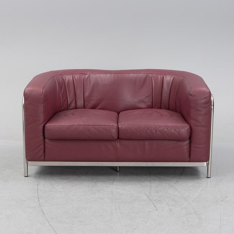 Jonathan de Pas, Donato D. Urbino & Paolo Lomazotti, a two-seat 'Onda' sofa, Zanotti, Italy, model launched 1985.