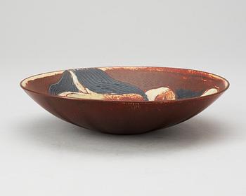 A Wilhelm Kåge 'Farsta' dish, Gustavsberg Studio 1955.