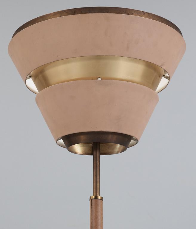 OKÄND FORMGIVARE, möjligen en skiss av Alvar Aalto tänkt för Valaistustyö, golvlampa 1950-tal.