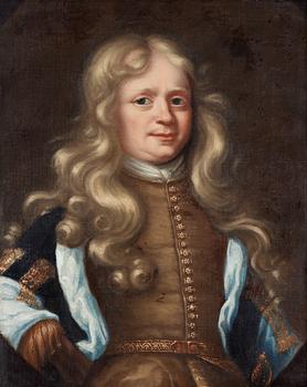 David Klöcker Ehrenstrahl, Mansporträtt, möjligen föreställande miniatyrmålaren Andreas von Behn (1650- efter 1713).
