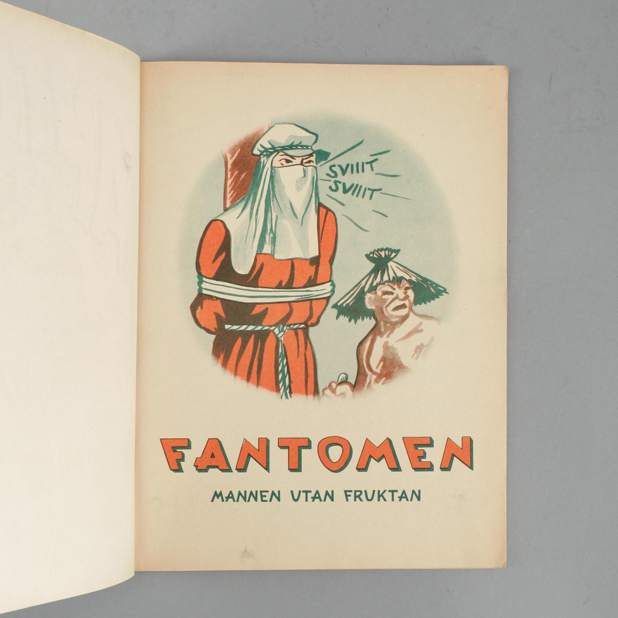 SERIETIDNING, Fantomen Julalbum, 1946.