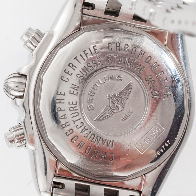 ARMBANDSUR, herr, stål, Breitling Chronomat Evolution, 2006.