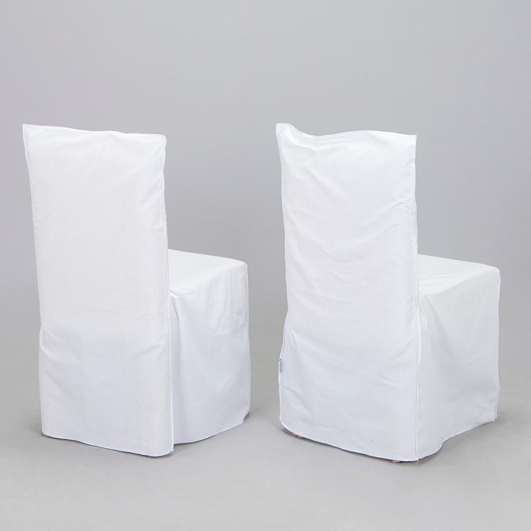 Paola Navone, A set of four dining chairs 'Ghost 23', Gervasoni Italy.