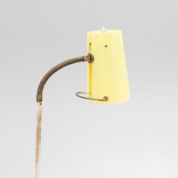 Karlskrona Lampfabrik, golvlampa, modell "2857 OW", 1950-tal.