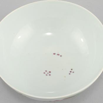 SKÅL, porslin, Kina, 1900-tal.