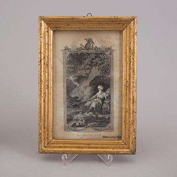 THREE FRAMES, early 19th century.