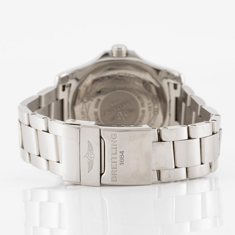Breitling, Avenger II, GMT, wristwatch, 43 mm.
