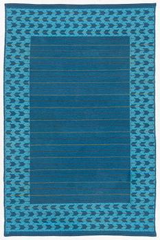Ingrid Dessau, a double woven rug, signed ID, c. 195 x 128 cm.