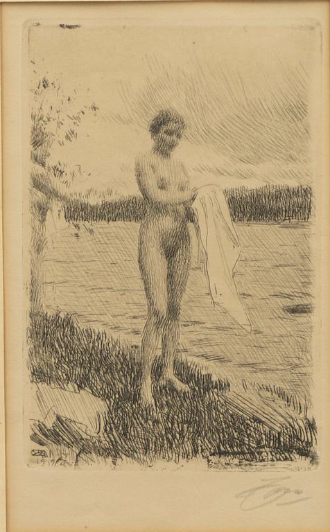 Anders Zorn, "Dalälven".