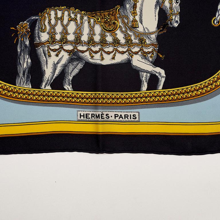Hermès, scarf, “Grand Apparat”.