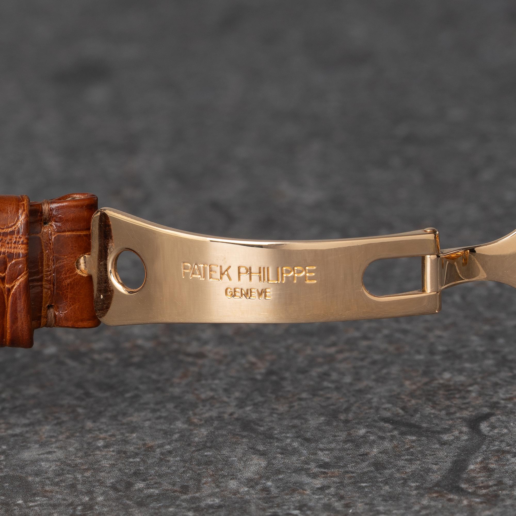 Patek Philippe, Perpetual Calendar, "Rose Gold", ca 2001.