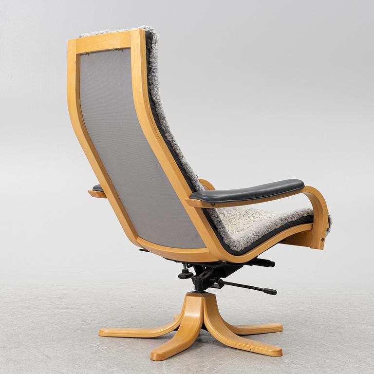 Armchair, 'Swing grace', Swedese, late 20th century.