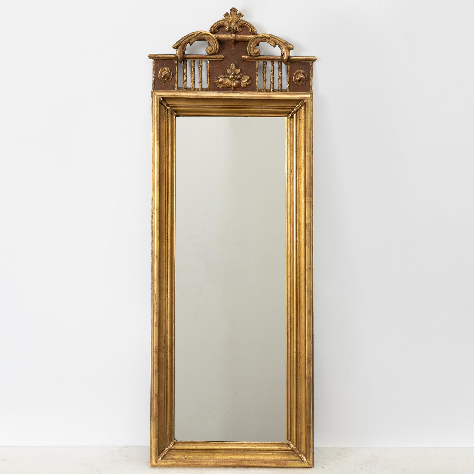 A mirror, Empire, 19th century.