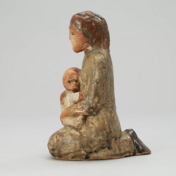 LISA LARSON, skulptur, Gustavsberg Studio 1980, unik.
