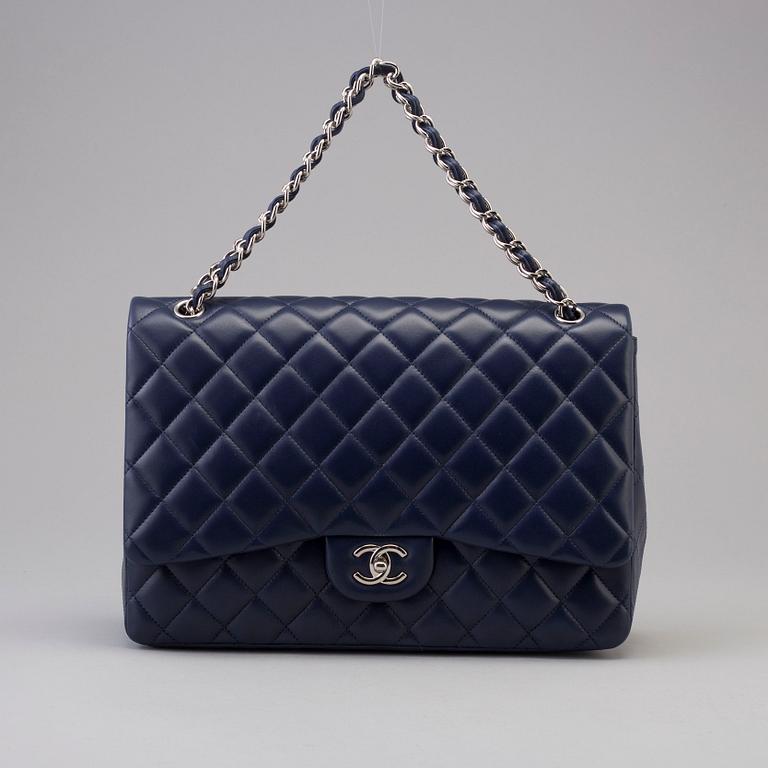 VÄSKA, "Jumbo Single Flap Bag", Chanel, 2009-2010.