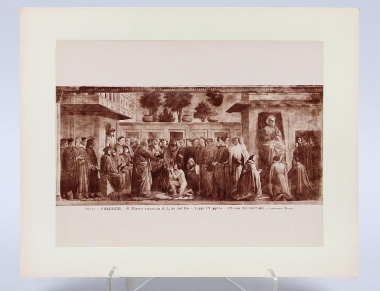 PARTI FOTOGRAFIER, 60 st, mest Italien, sent 1800-tal.