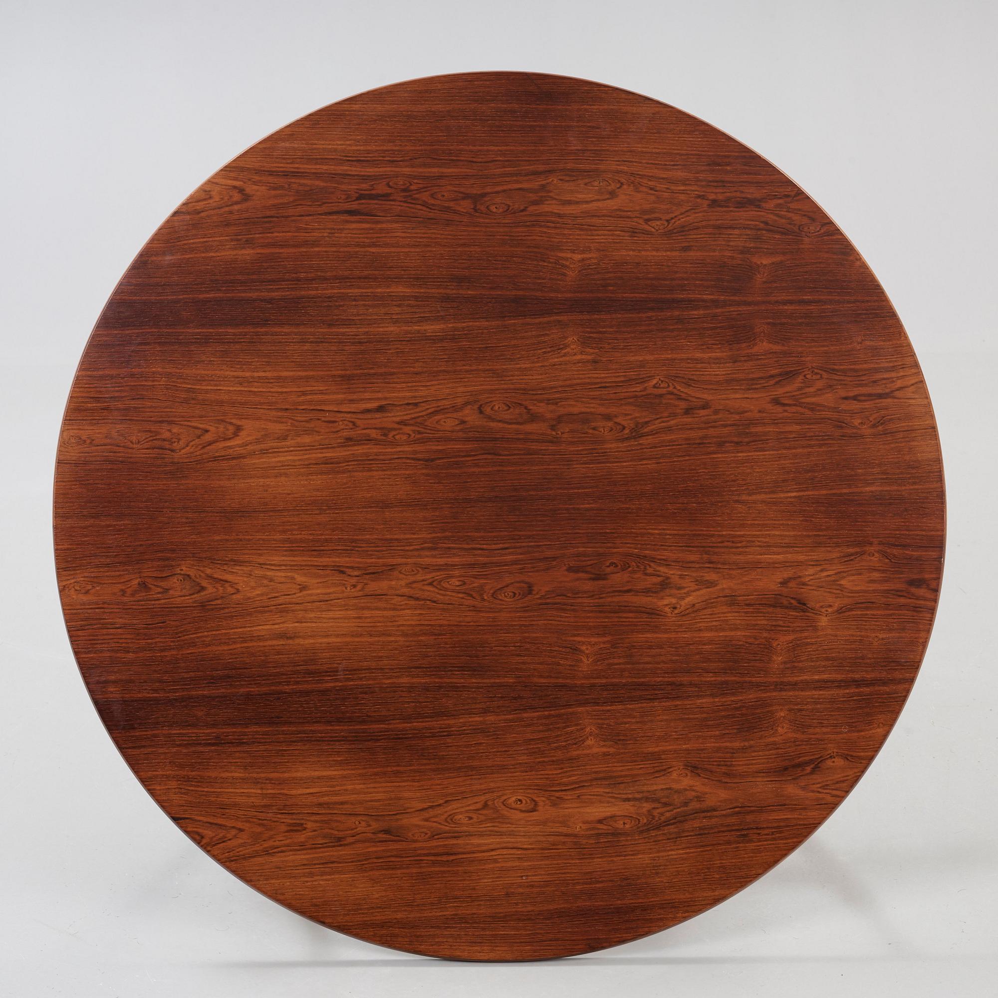 Ib Kofod-Larsen, a palisander sofa table, Christensen & Larsen, Denmark 1950's-60's.