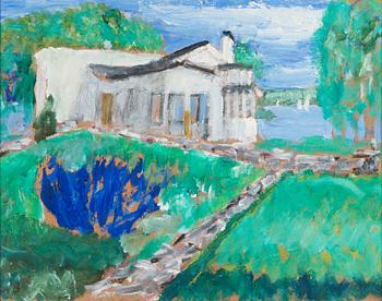 Eero von Boehm, House by the lake Saimaa.