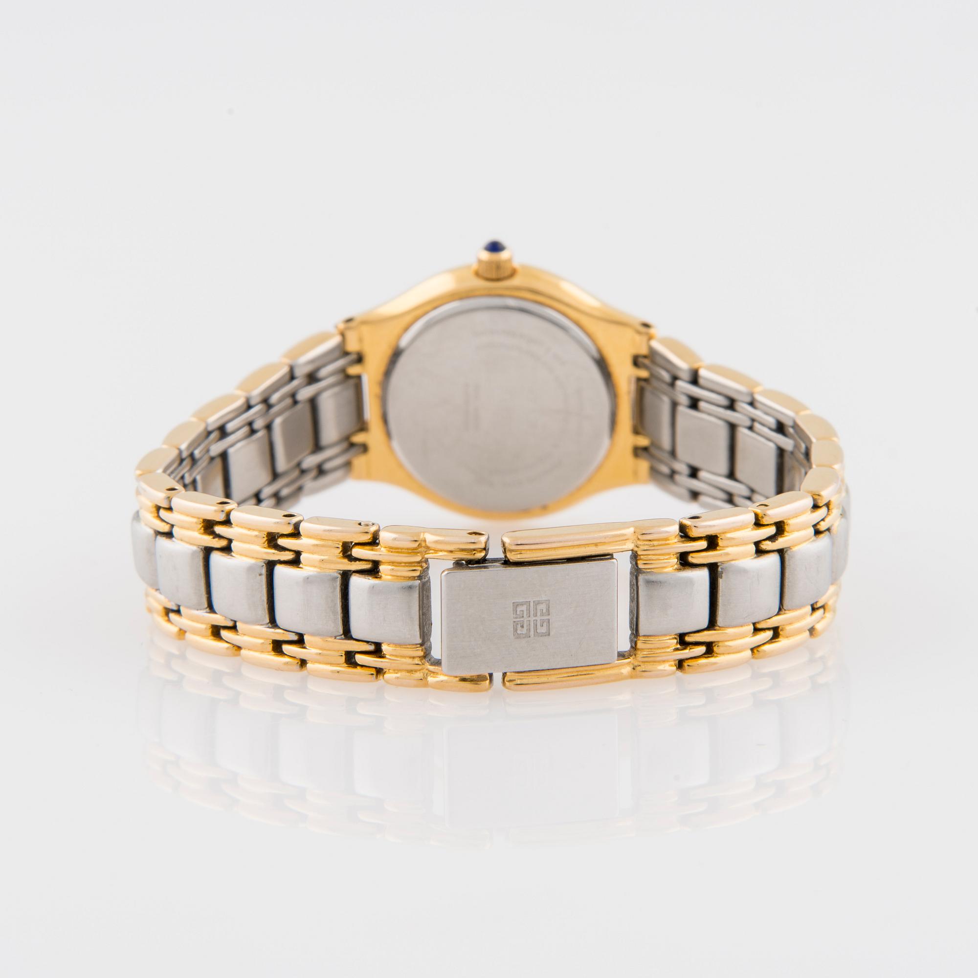 ARMBANDSUR, dam, Givenchy. Stål, delvis förgyllt.